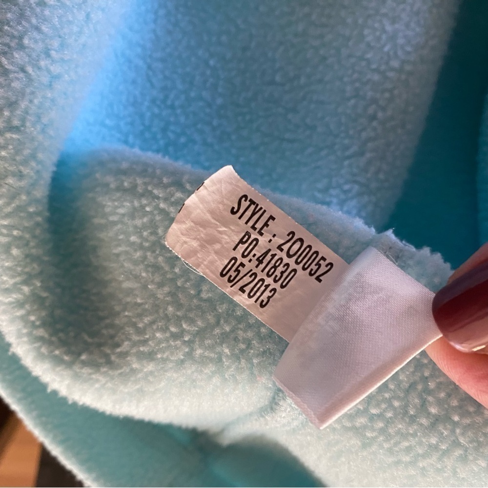 Vineyard Vines Light Blue Fleece Full Zip Vest Large - Picture 15 of 15